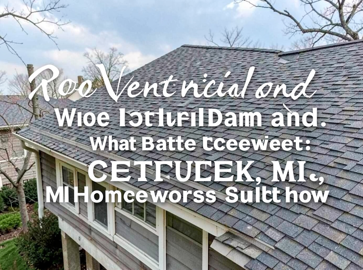 roofing contractor in Central Battle Creek, MI