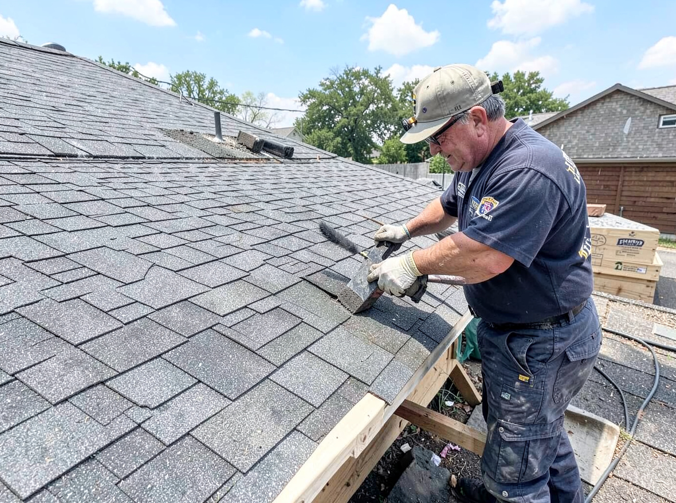 Asphalt Shingle Roof Replacement in Battle Creek